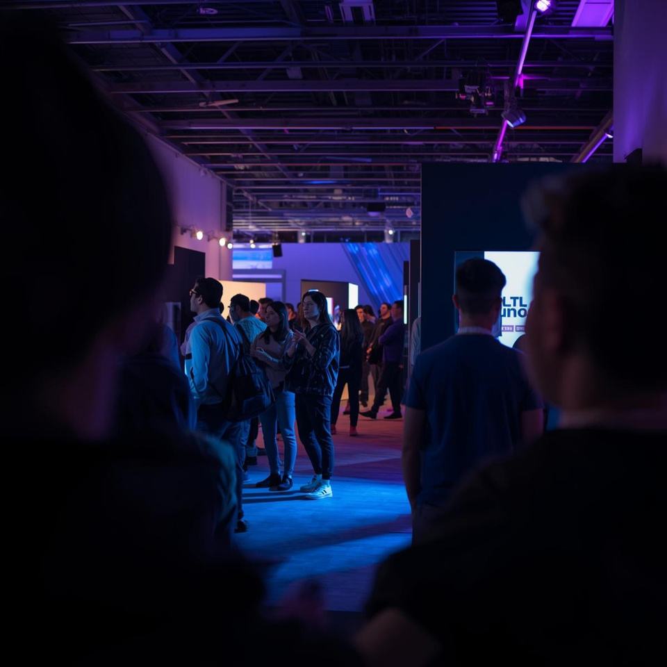 Audience at a premium event