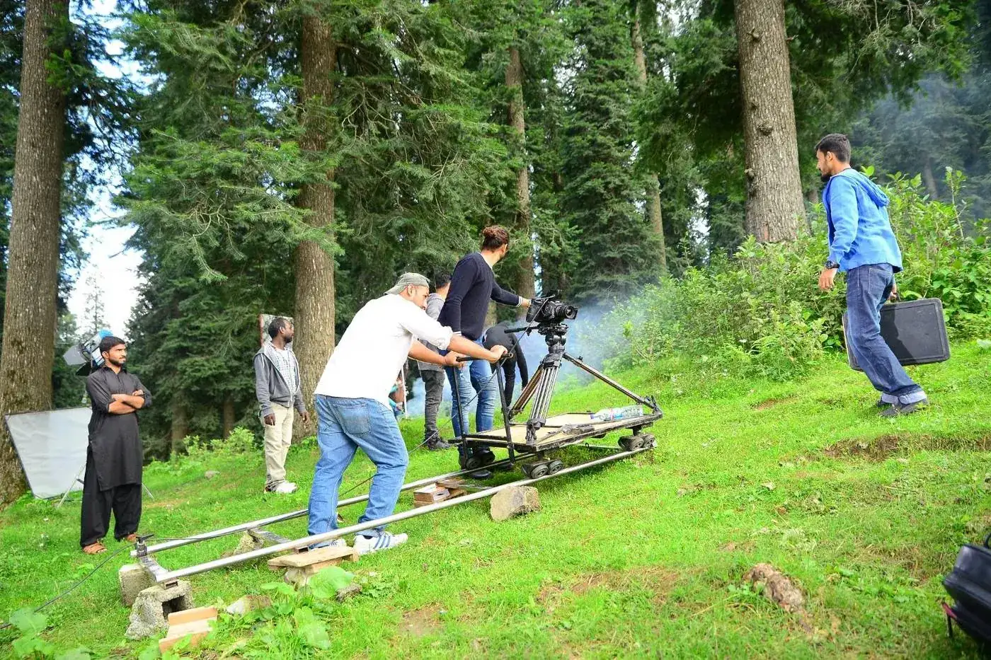 Brand Axis camera dolly track